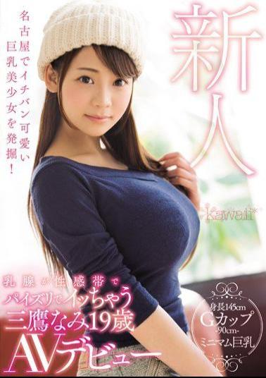 Mosaic KAWD-894 Excavate A Pretty Girl With Big Tits Pretty In Nagoya! Mamakami Nami 19-year-old AV Debuts With A Mammary Gland Sucking With Fucking In The Erogenous Zone