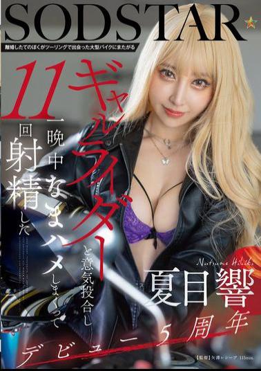 Mosaic START-314 I Just Got Divorced And I Met A Gal Rider On A Big Bike On A Tour. We Hit It Off And Had Raw Sex All Night And Came 11 Times. Hibiki Natsume